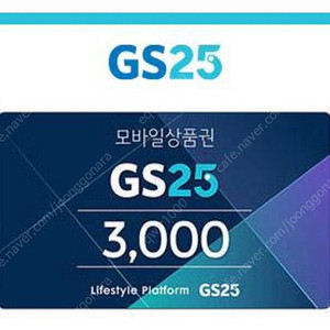 gs25 3천원권