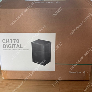 딥쿨 CH170 블랙 ITX 케이스