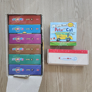 스콜라스틱 리더스 A~F ((Scholastic Readers A~F) + 팝펜 (Pop Pen) 16GB + Pete the Cat Phonics Box