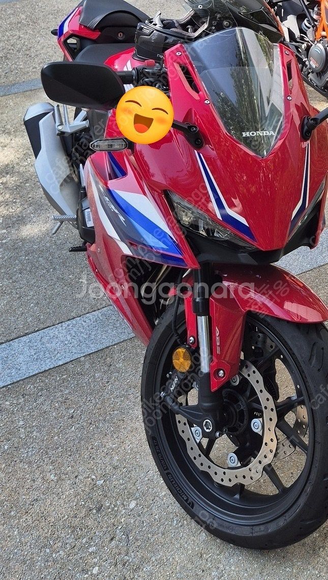cbr500r 24년식 5@@@km 레드 팝니다--2