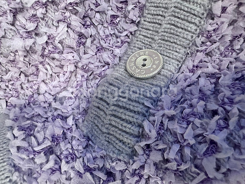 (한섬팸셀/새상품) 한섬 패밀리세일 더캐시미어 부클니트 베스트 85사이즈(903)--3