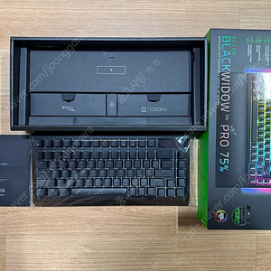 레이저 블랙위도우 V4 Pro 75% US (Razer Blackwidow V4 Pro 75% US) 판매합니다.