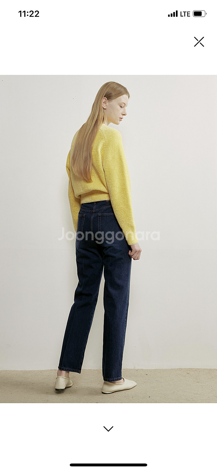 (한섬팸셀/새상품) 한섬 패밀리세일 더캐시미어 플러피 니트 스웨터 85사이즈--2