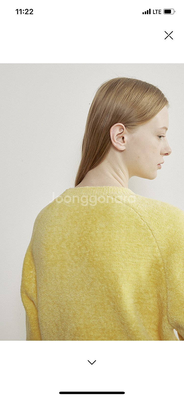 (한섬팸셀/새상품) 한섬 패밀리세일 더캐시미어 플러피 니트 스웨터 85사이즈--5