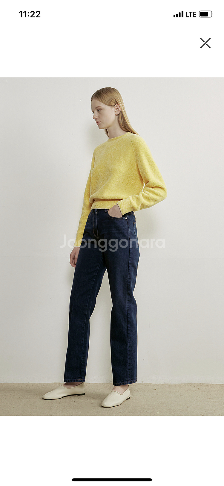 (한섬팸셀/새상품) 한섬 패밀리세일 더캐시미어 플러피 니트 스웨터 85사이즈--6