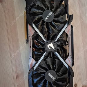 기가바이트 AORUS GTX 1080ti 팝니다