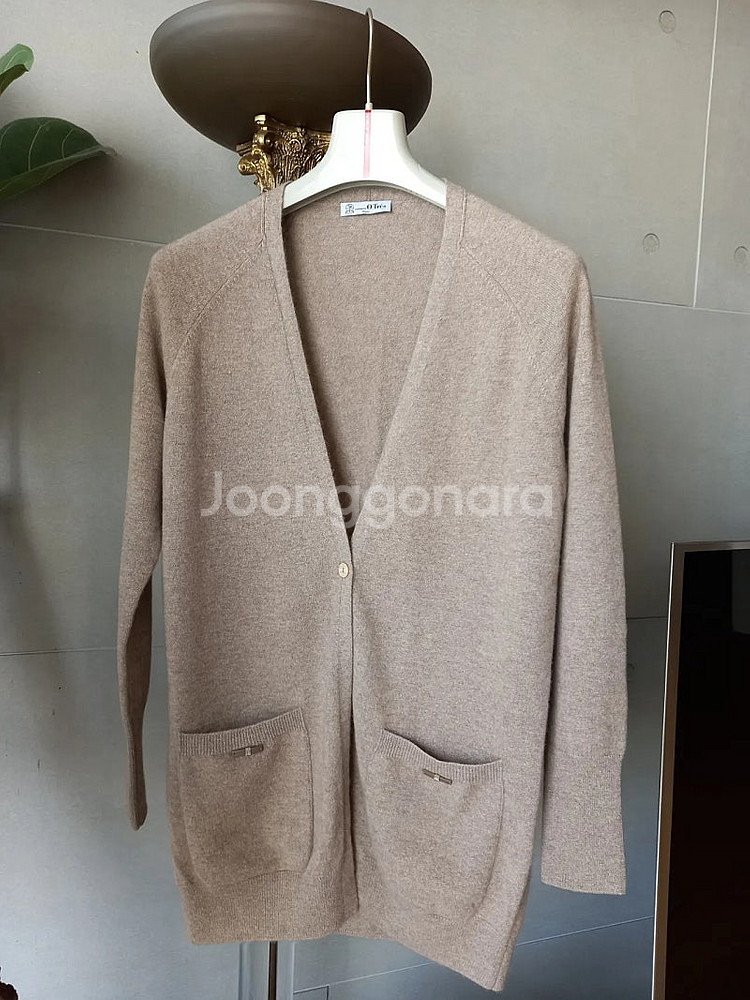 몽골산 캐시미어100% 니트 롱가디건 새제품--3