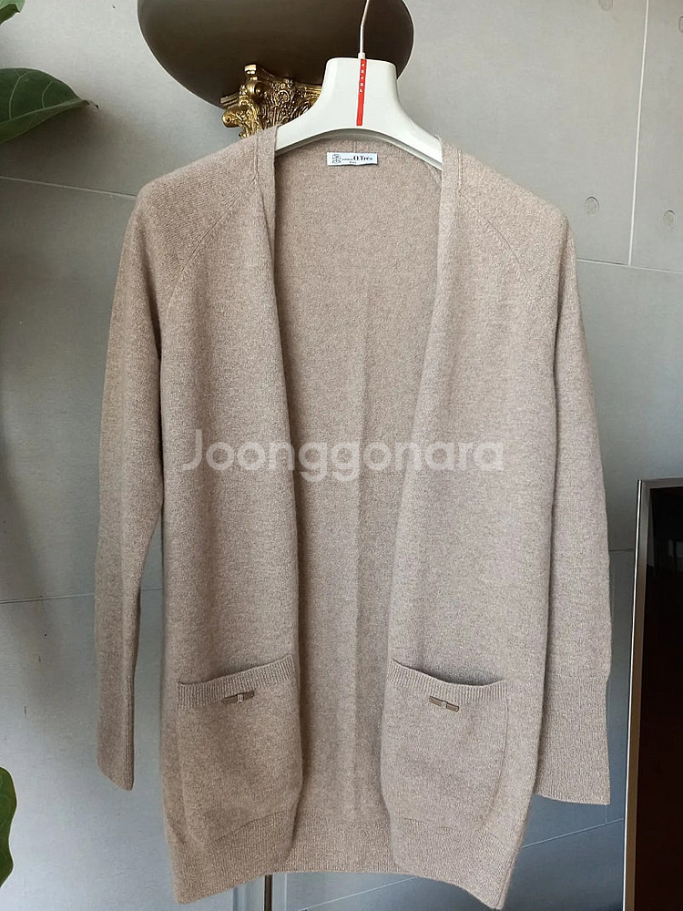 몽골산 캐시미어100% 니트 롱가디건 새제품--6