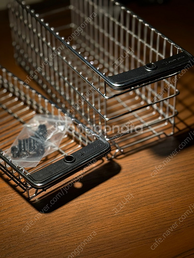 스노우피크 TTA 테이블탑 아키텍트 세트 (클램프2 + 유닛프레임 + 메시트레이 하프 딥/샤로)--4