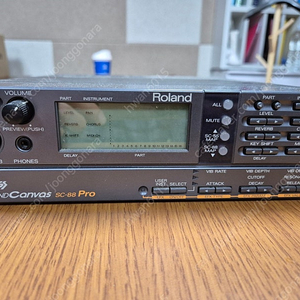 Roland SC-88 Pro 로랜드 음원 모듈 판매합니다.