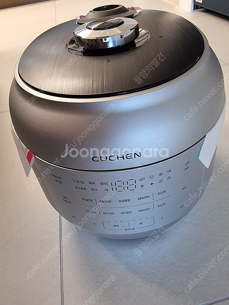 쿠첸 10인용밥솥--4