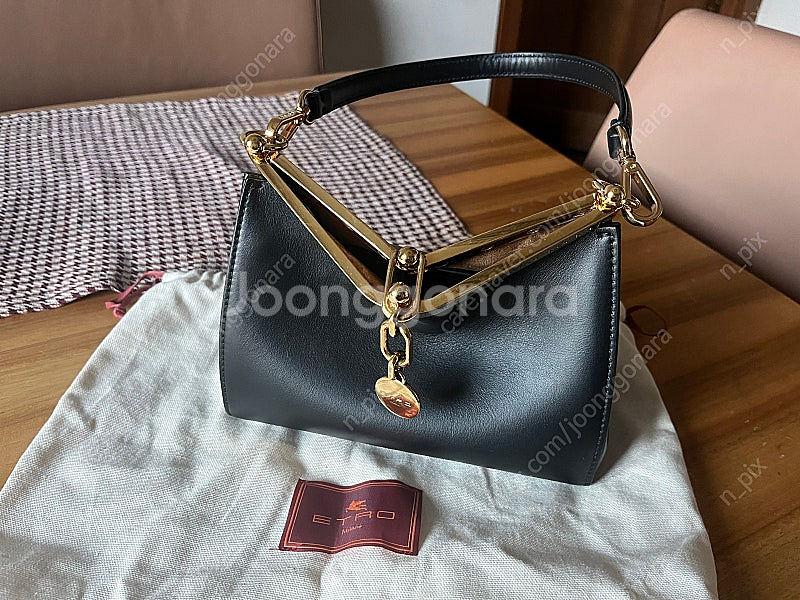 에트로 벨라백 미니 블랙--0