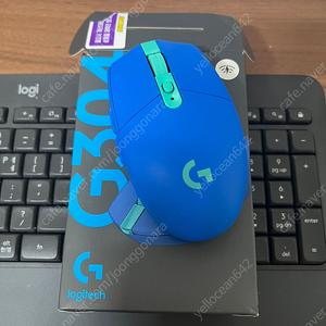 로지텍 G304 무선 마우스 중고품 판매합니다.