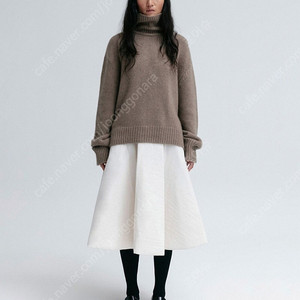 (새상품) LFM 렉스핑거마르쉐 PADDED FLAIR SKIRT