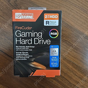 미개봉 씨게이트 파이어쿠다 FireCuda Gaming HDD 외장하드 2테라 2TB