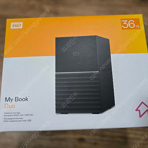 WD 외장하드 36TB