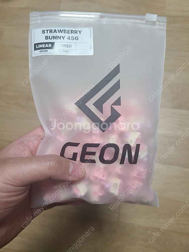 키긱 딸기버니 KEYGEEK STRAWBERRY BUN...--1