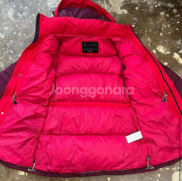 90) 밀레 구스 다운 패딩 점퍼 거위털 패딩 롱패딩 노스페이스 콜롬비아 블랙야크 아이더 네파--4