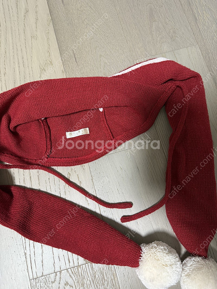 느릿 보닛 크리스마스 레드--1