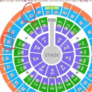 성시경 연말콘서트 (31일) 43, 46구역 자리교환 혹은 아무자리 연석이랑 교환하실 분 구합니다.