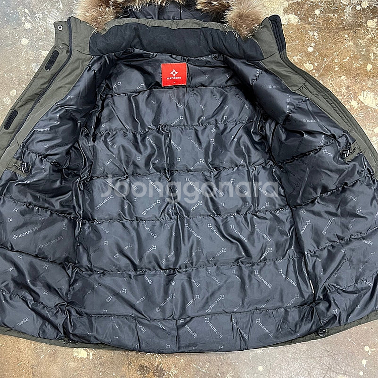 95) 네파 이젠벅 다운 롱패딩점퍼 노스페이스 아이더 블랙야크--3
