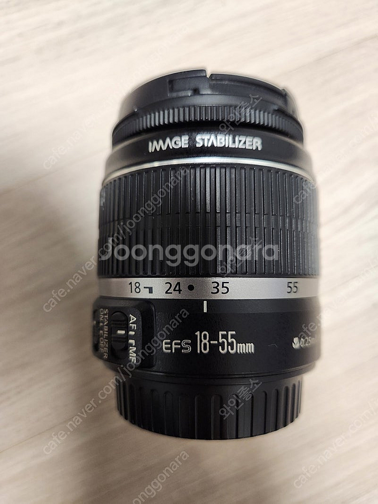 캐논 EFS 18-55mm 번들렌즈--0