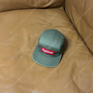 Supreme 슈프림 밀리터리 카키 캠프캡 모자 (Military Washed Camo)