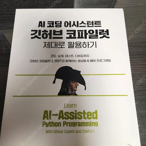 [도서] AI 코딩 어시스턴트 깃허브 코파일럿