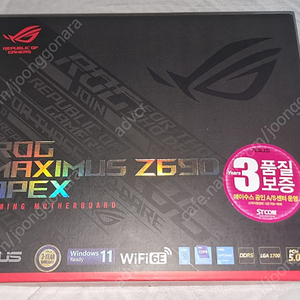 asus z690 apex 22년생산 팝니다.