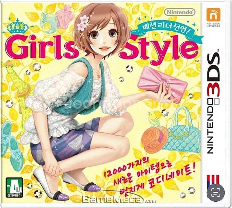 닌텐도 3ds 걸스스타일 곽칩 구합니다--0