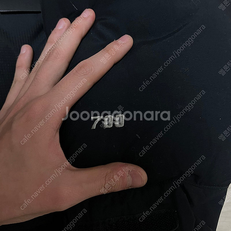 [M] 노스페이스 남성 오리지널 로고 구스다운 눕시 패...--3
