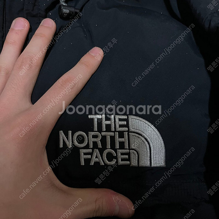 [M] 노스페이스 남성 오리지널 로고 구스다운 눕시 패...--4