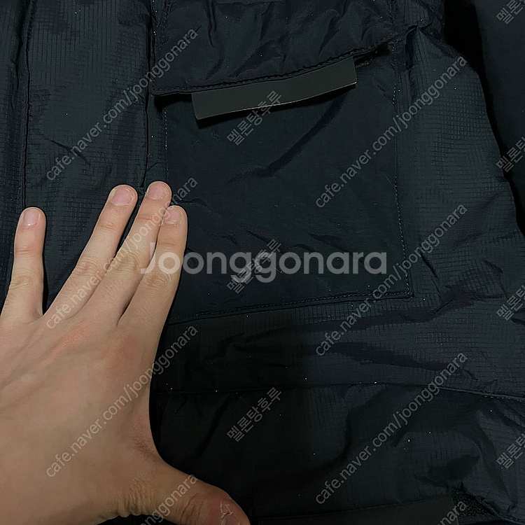 [M] 노스페이스 남성 오리지널 로고 구스다운 눕시 패...--7