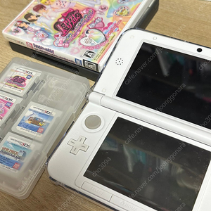 일본 닌텐도 3DS 화이트 LL 본체 프리즘스톤 동숲