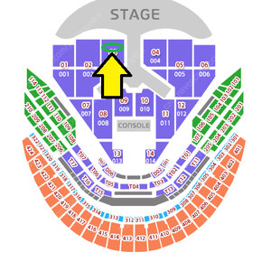 임영웅 콘서트 <1.4 막콘> 3구역 6열 1~2연석. 최고명당. 막콘.