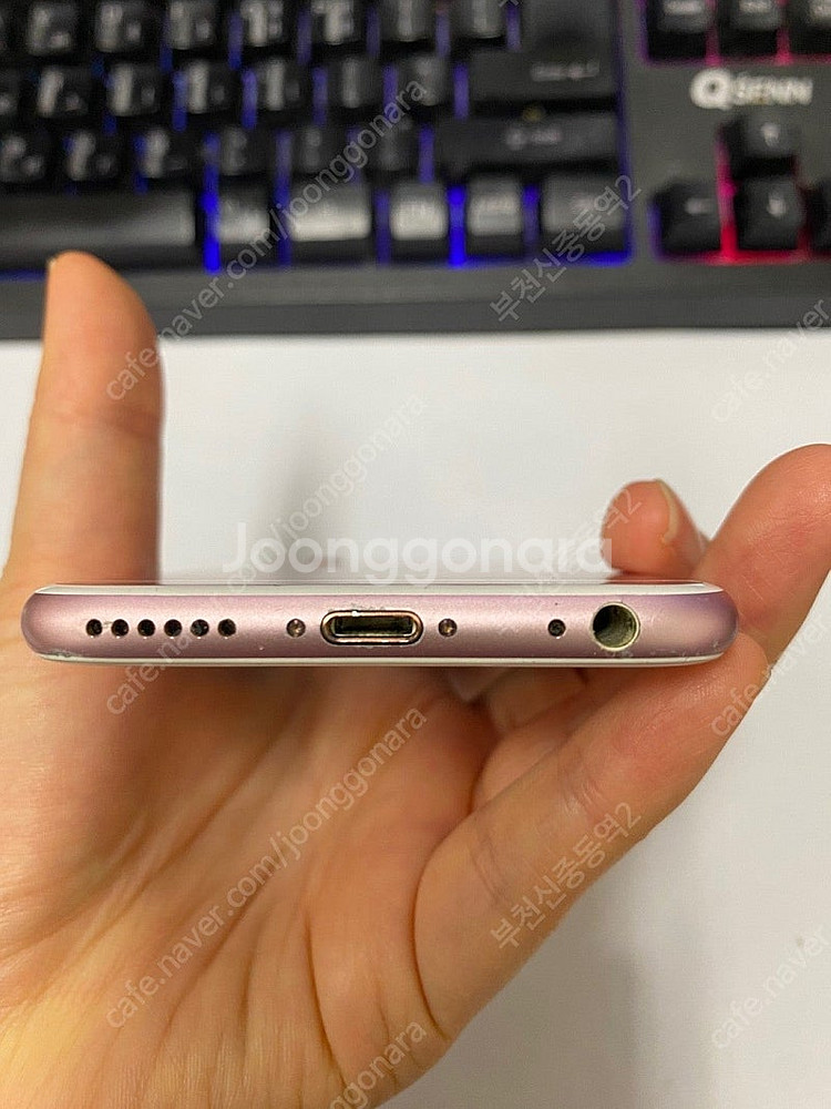 197453 아이폰6S 로즈골드 액정SS급 16GB 배...--6