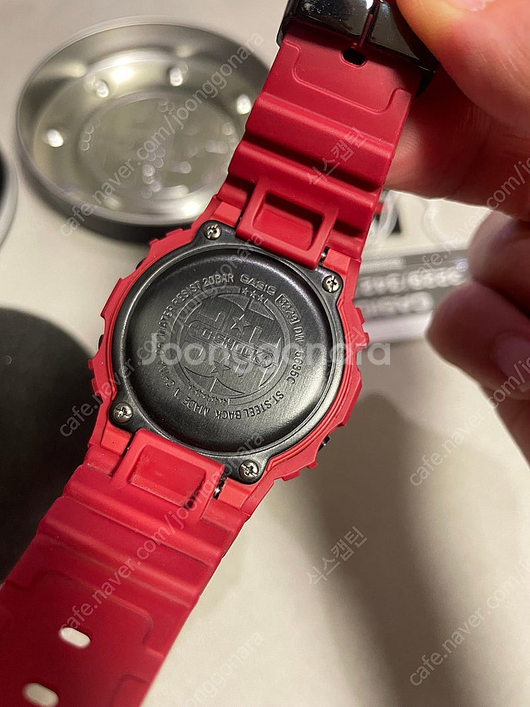 DW-5635c-4JR 35주년 레드 풀박--2