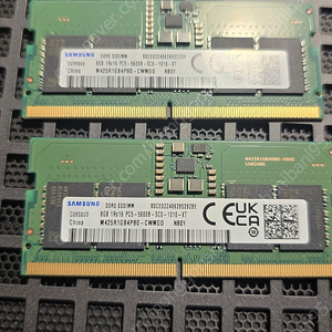 삼성전자 노트북용 램 8GB DDR5 5600