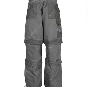 파프롬왓 FAR LAYERED WORK PANTS_CHARCOAL