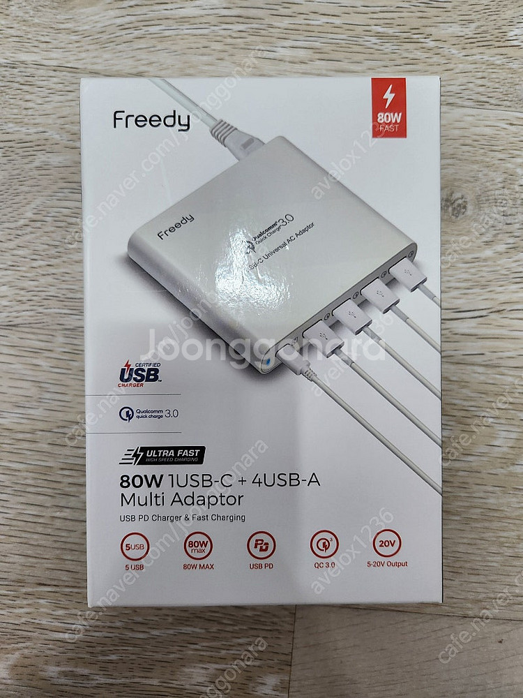 Freedy 프리디 80W PD 멀티고속충전기 EA17...--1