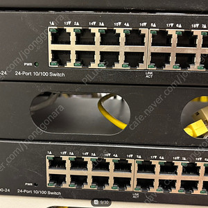 Cisco 스위치 허브 SF90-24 2대 일괄 판매