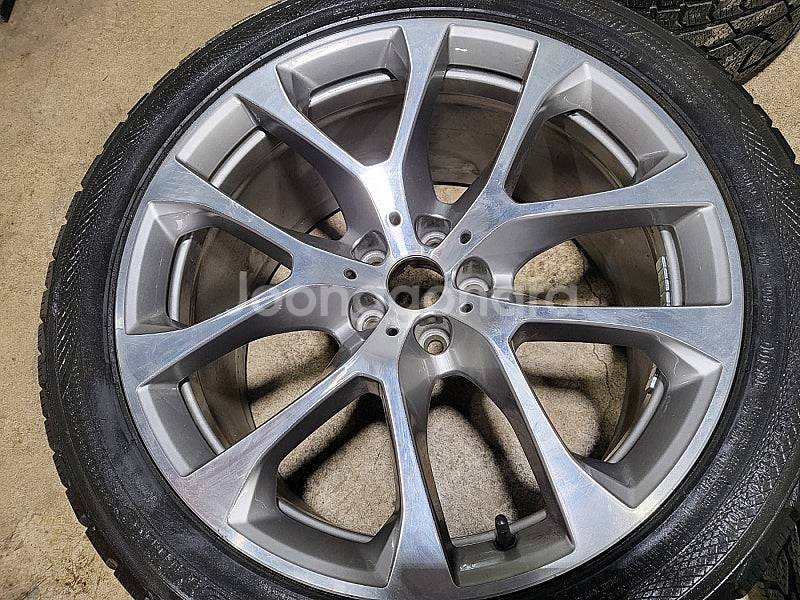 [판매]BMW X5 X6 20인치 정품 휠 타이어(스노...--3