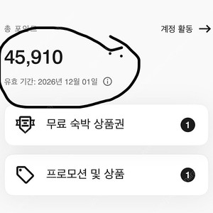 메리어트 45,000포인트 팝니다.