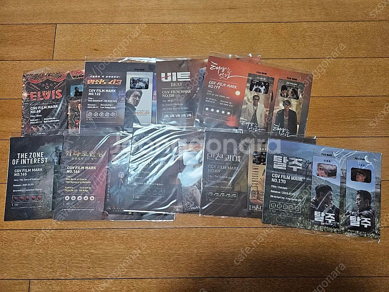 영화 굿즈 일괄 메가박스 오리지널 티켓 cgv ttt ...--3