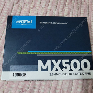 마이크론 크루셜 ssd mx-500 1tb, 2tb