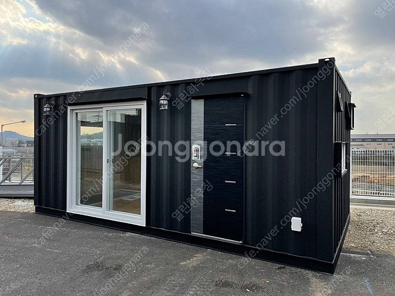 3m x 6m 블랙컬러 농막 컨테이너 판매합니다. <농...--0