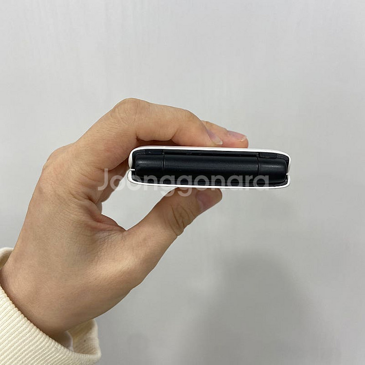 53884 S급. 스타일 폴더폰 화이트 공기계 팝니다 ...--6