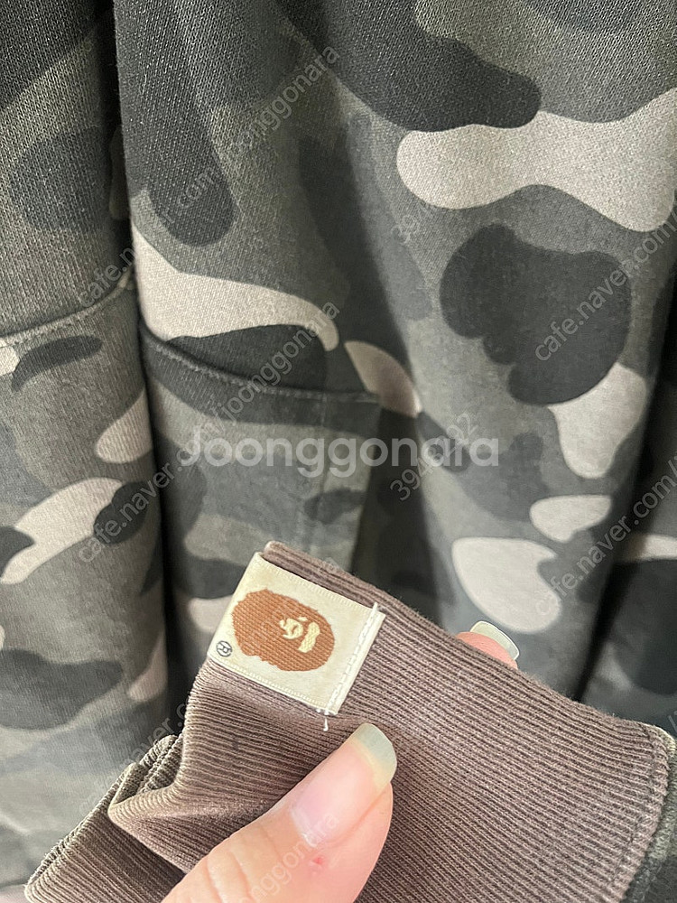 베이프 bape 타이거 후드집업 투웨이--2