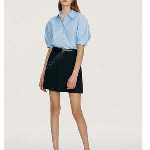 앤유(AND YOU) MAILI A-line skirt 스커트 (블랙)