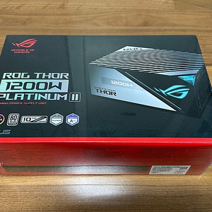 ASUS ROG THOR 1200W 플래티넘2 파워 (미개봉)